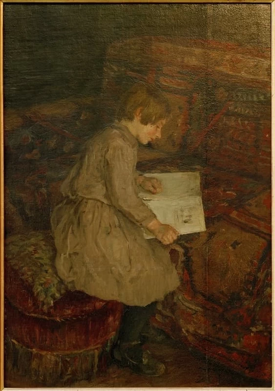 La figlia dell'artista, 1889